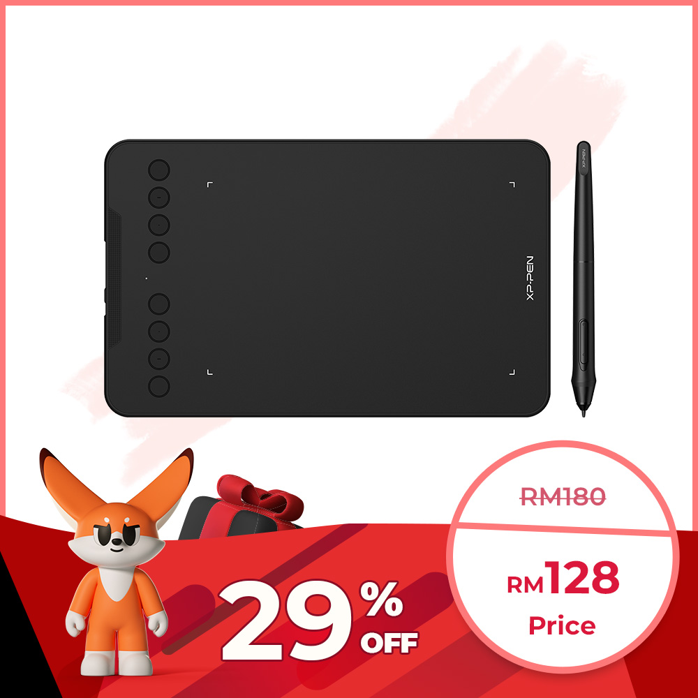Deco mini7 best starter drawing tablet XPPEN Malaysia Official Store
